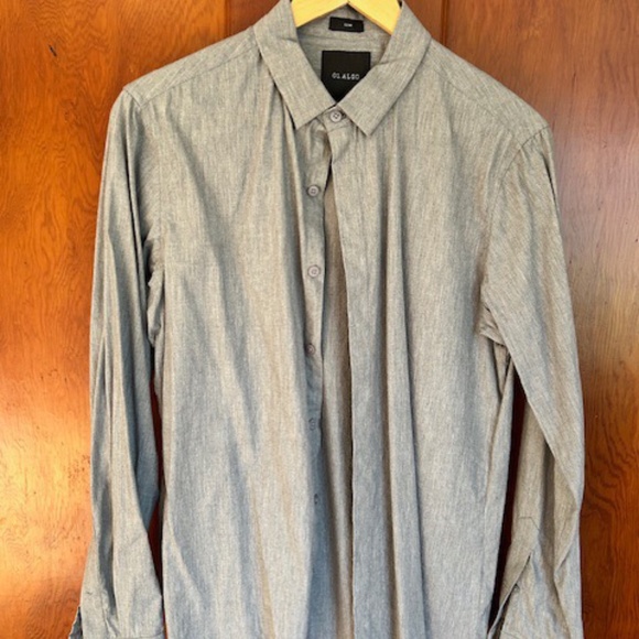 01.Algo long sleeve button up shirt - Picture 1 of 8
